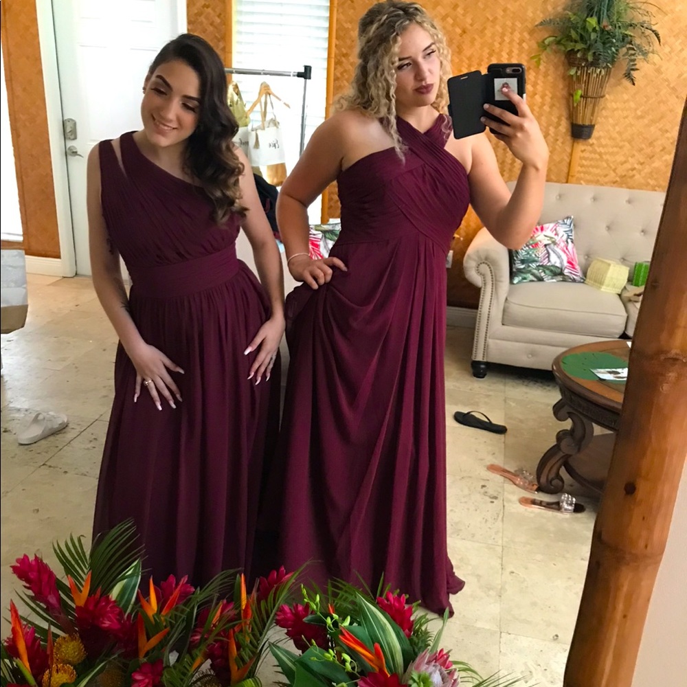 Floor Length Cabernet
